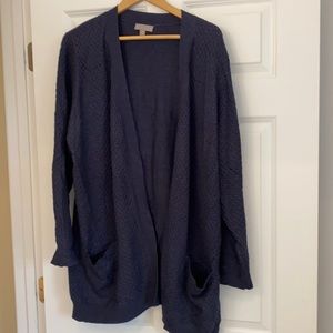 Cardigan sweater with pockets